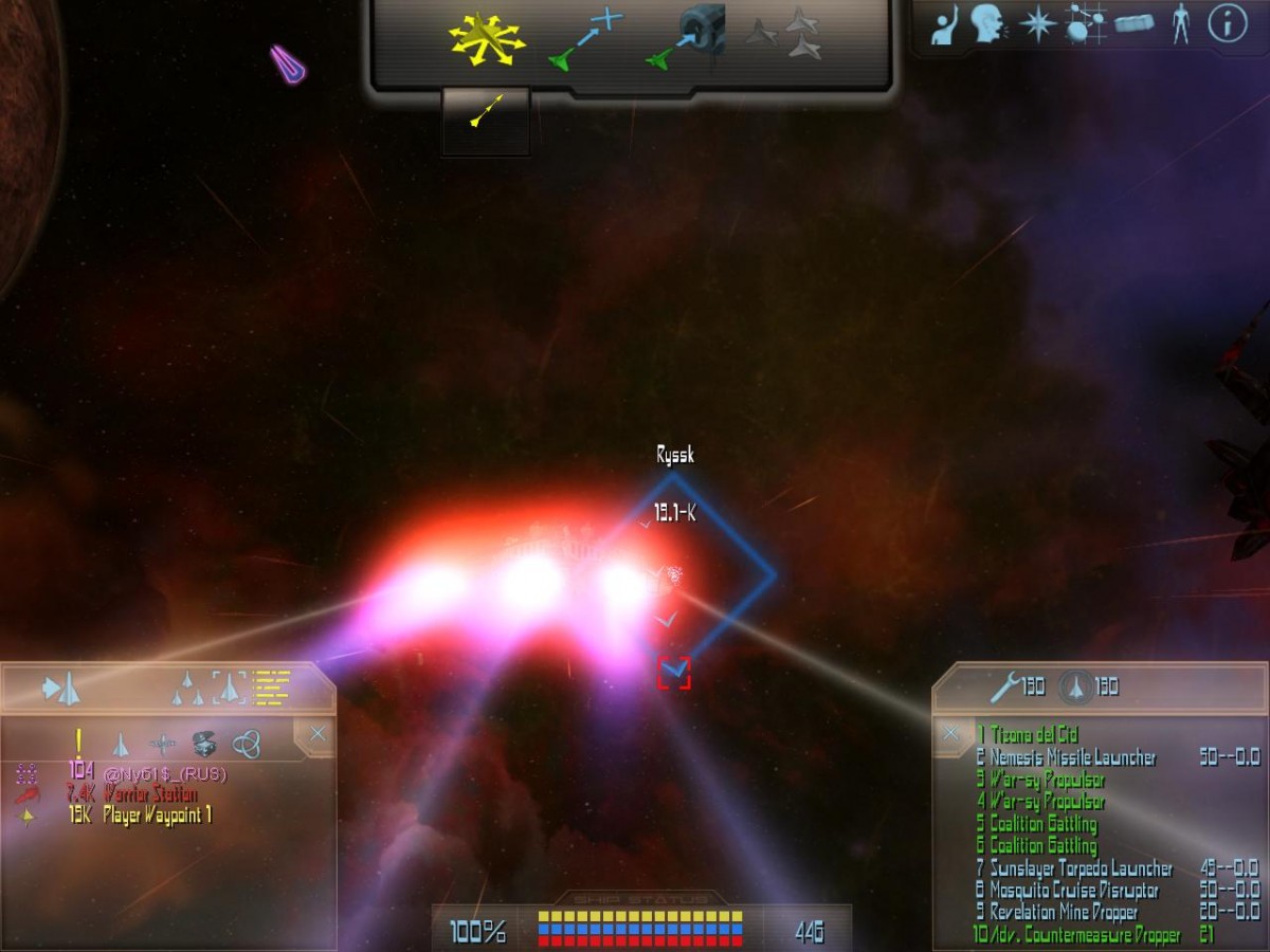 Flying tanks in IC