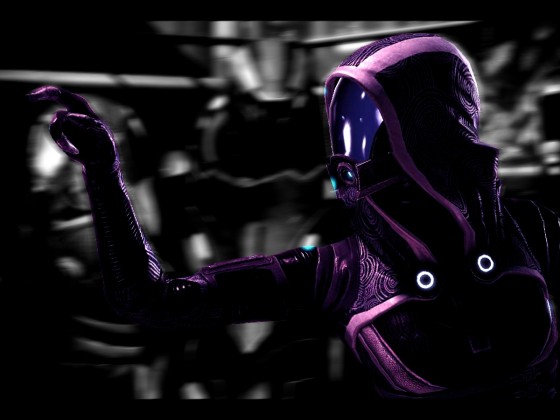 Mass_Effect_2__Tali_points_by_Cerrydd