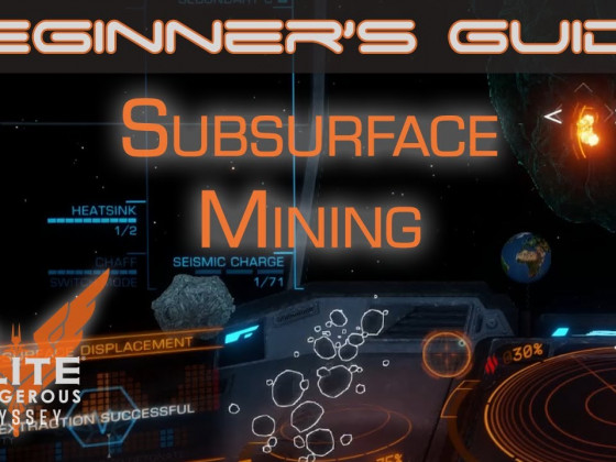 Subsurface Mining in 2022 for New Elite Dangerous Commanders