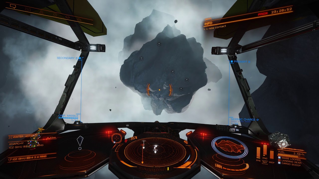 Elite Dangerous Beta Asteroid detonation SWAT Portal