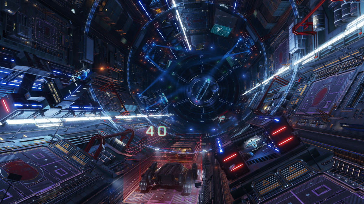 Folrons Legacy - main dock interior