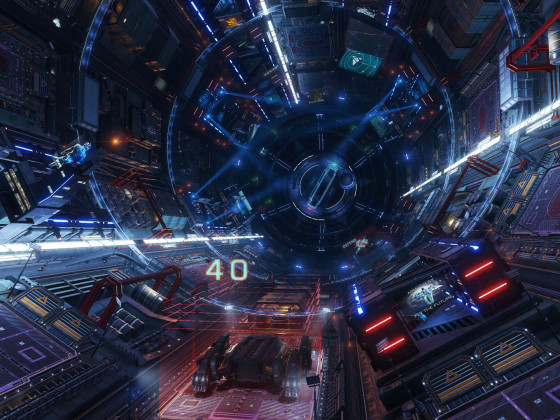Folrons Legacy - main dock interior