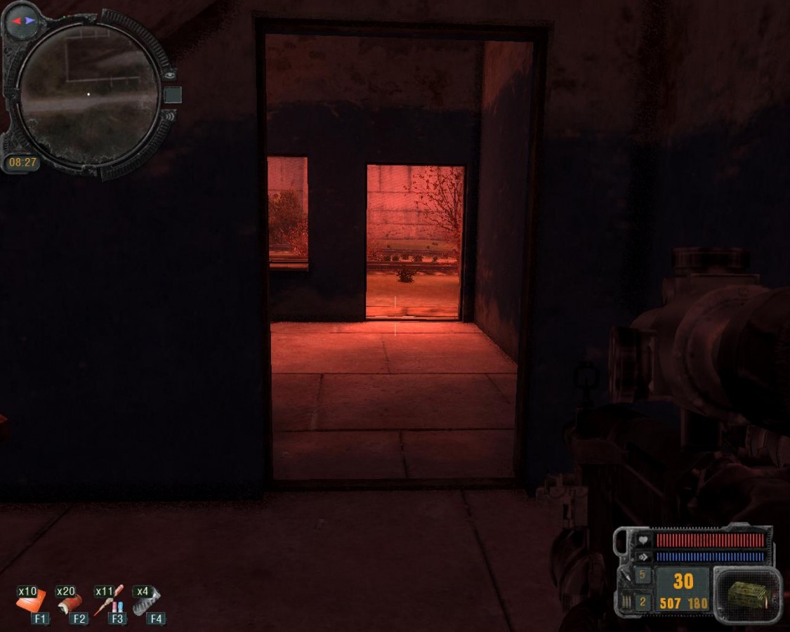 S.T.A.L.K.E.R. CoP - "Blowout starting, get to cover immideately!"