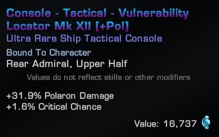 Varus Fleet Tactical Console Poleron -Th