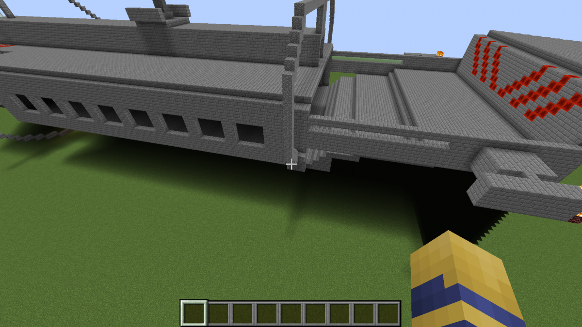 ANS Yamato & ANS Washington in Minecraft