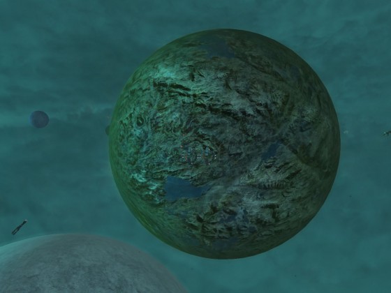 Planet Gortyn moons - Daedalus