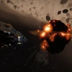 Exploding Asteroid