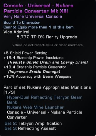 Varus - Universal - Nukara Particle Converter