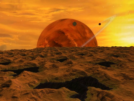 Planet Triam surface