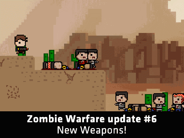Zombie Warfare Update #6 - New Weapons!