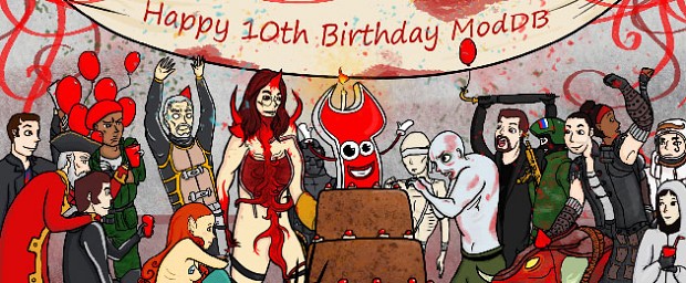Celebrating 10 years of ModDB!