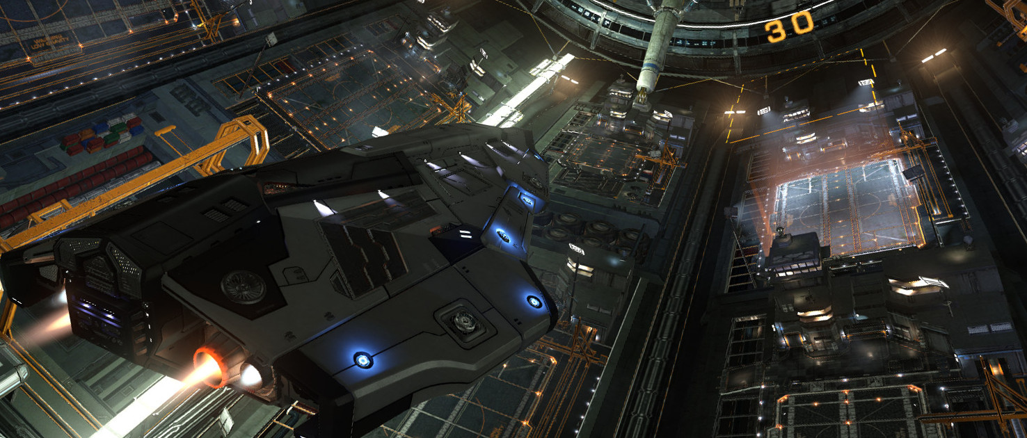 Returning from mining mission for wing minor faction ...