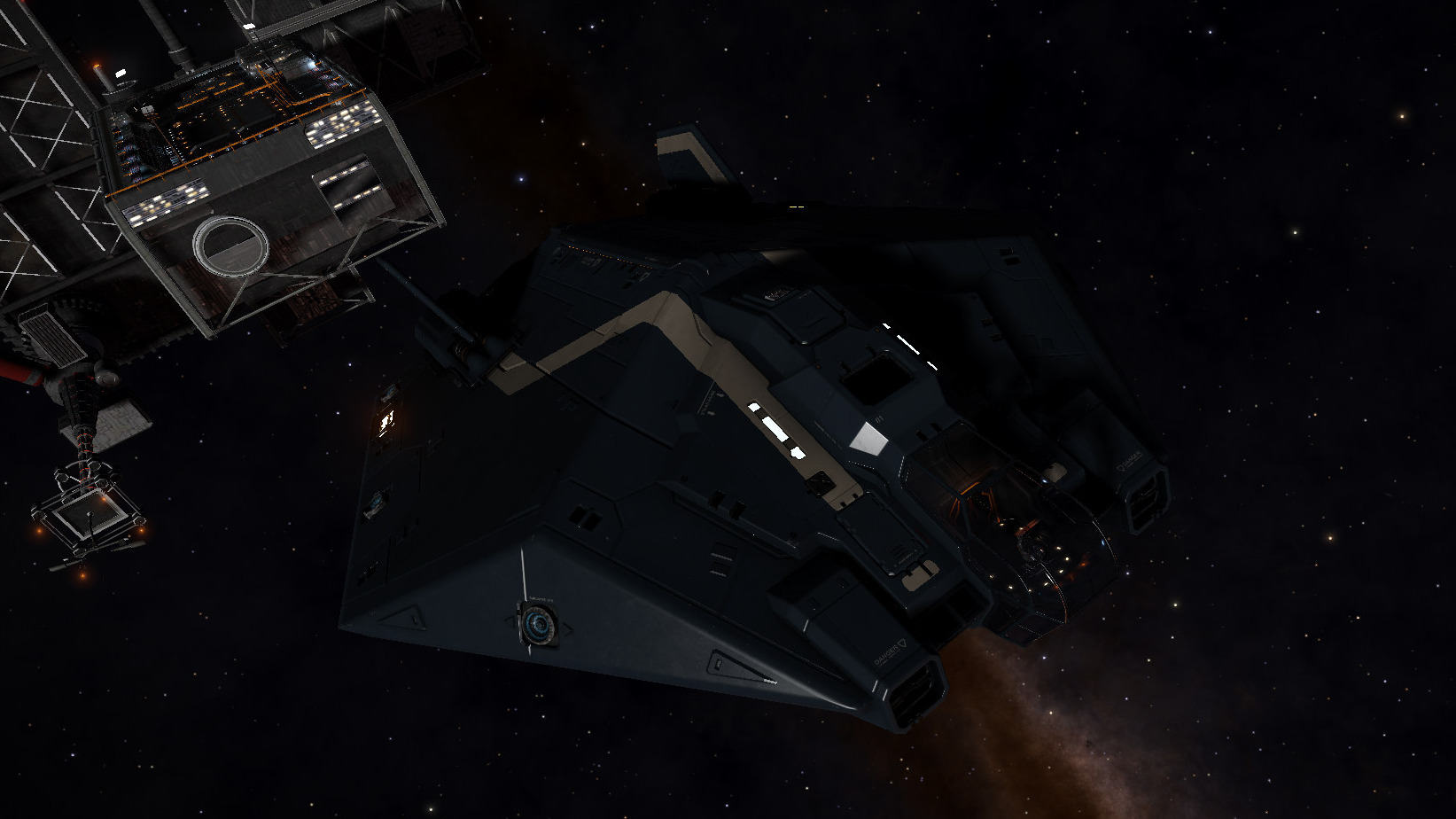 ASP leaving an Outpost ...